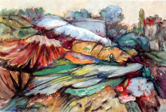 Serra in fiore